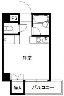 ノアーズアーク中洲【3階】の間取り