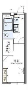 レオパレスさくら【2階】の間取り