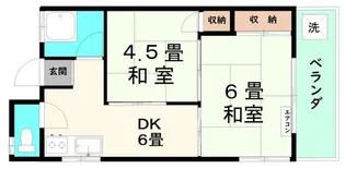 メゾンすずき【2階】の間取り