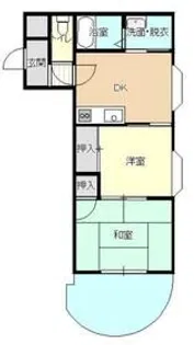 ハイムMK【2階】の間取り