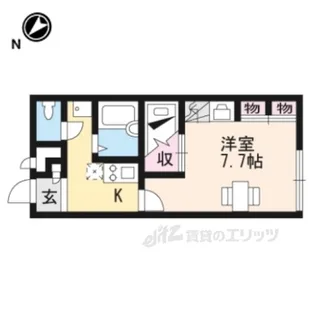 レオパレスおうみ【2階】の間取り