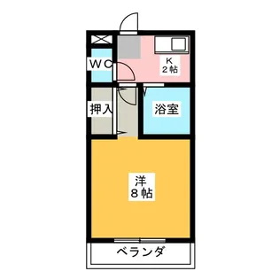 CORE HOUSE【6階】の間取り