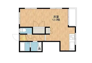 西村コーポ【2階】の間取り