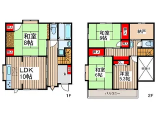 エクセレンス三ツ木の間取り