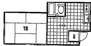 清風荘【1階】の間取り