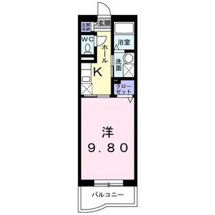 プロムナード ベル【1階】の間取り