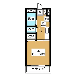 コンフォート【1階】の間取り