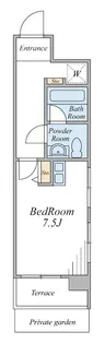 ライオンズシティ調布【1階】の間取り