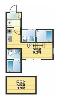 パース西戸部【2階】の間取り