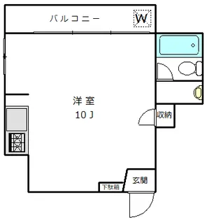 東京都中野区東中野1【マンション】の間取り