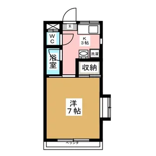 メゾン熊谷【2階】の間取り