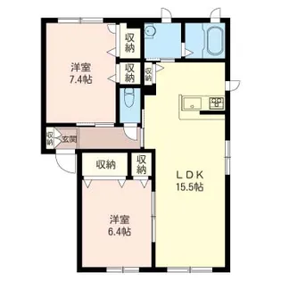 コルダン I【1階】の間取り
