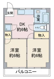 愛知県名古屋市守山区四軒家1【マンション】の間取り