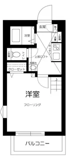 レーヴ中村橋【2階】の間取り