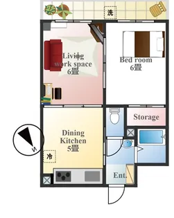 BD TOYO【2階】の間取り