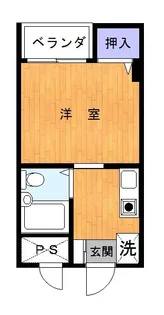 パステル下高井戸【4階】の間取り