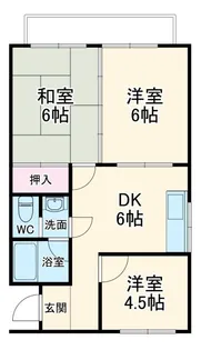 ルーセントK【2階】の間取り