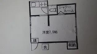 中村荘【2階】の間取り