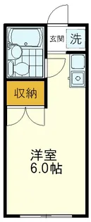 尾崎レジデンス【1階】の間取り