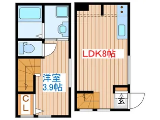 クレストコートIの間取り
