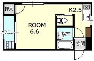 三和ハイツ【1階】の間取り