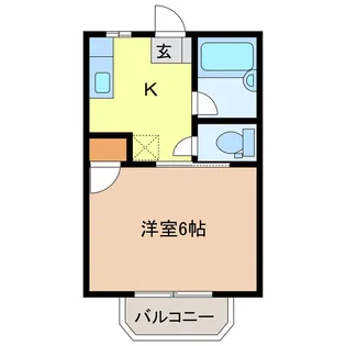 プレジデントII【1階】の間取り