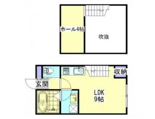 コンフォーティア【2階】の間取り