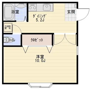ショパン館【1階】の間取り