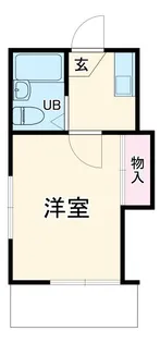 レオパレス衣笠第16【2階】の間取り