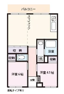 ラトゥール習志野台【1階】の間取り