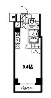 フレンシア麻布十番サウス【3階】の間取り