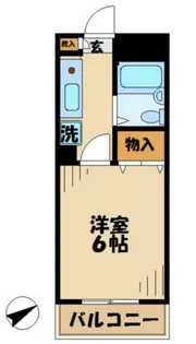 エクセル永山【2階】の間取り