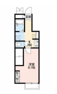 ホークII【2階】の間取り
