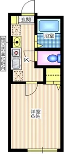 神奈川県横浜市西区浅間台【アパート】の間取り