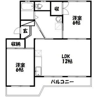 神谷マンション【3階】の間取り