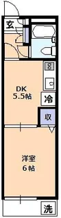 煉瓦館33【2階】の間取り