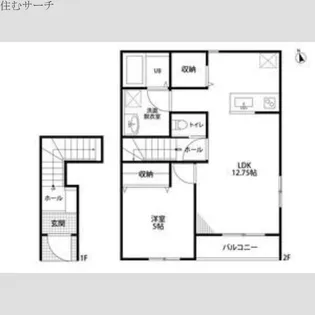 リーブルファイン白須賀【2階】の間取り