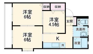 池田マンション【2階】の間取り