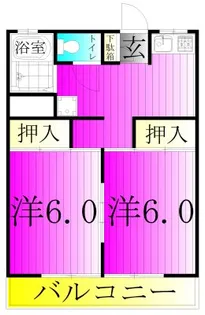 シャルムヒルズ・セラ【1階】の間取り