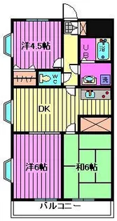 ファザーズマンション【2階】の間取り