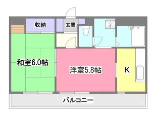 エントピアアオバ【3階】の間取り