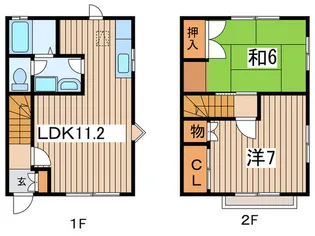 神奈川県横浜市旭区今宿南町【一戸建】の間取り