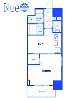 グランディール湘南【2階】の間取り