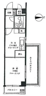 高田馬場リハイム【3階】の間取り