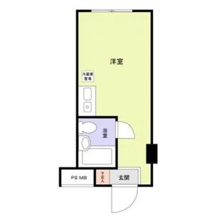 ダイヤモンドビル東日本橋第三【4階】の間取り