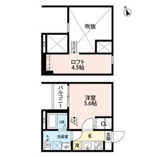 愛知県名古屋市中川区南脇町3【アパート】の間取り