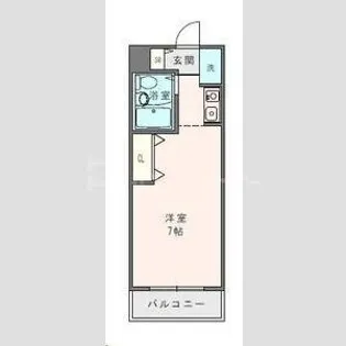 サンハイツ習志野【4階】の間取り