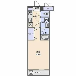 神奈川県相模原市中央区鹿沼台1【マンション】の間取り