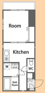東京都大田区大森東2【マンション】の間取り