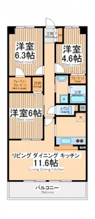 フォレストフローラ【2階】の間取り